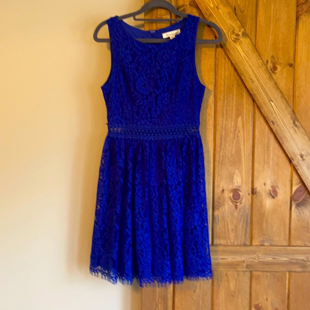 Blue Lace francesca’s Dress - XS